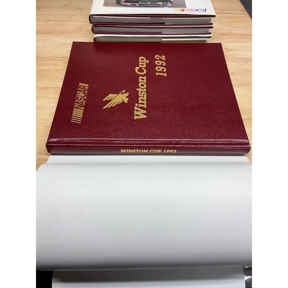Vintage NASCAR Winston Cup Yearbook Collection 1989–1993 Complete 5 Volume